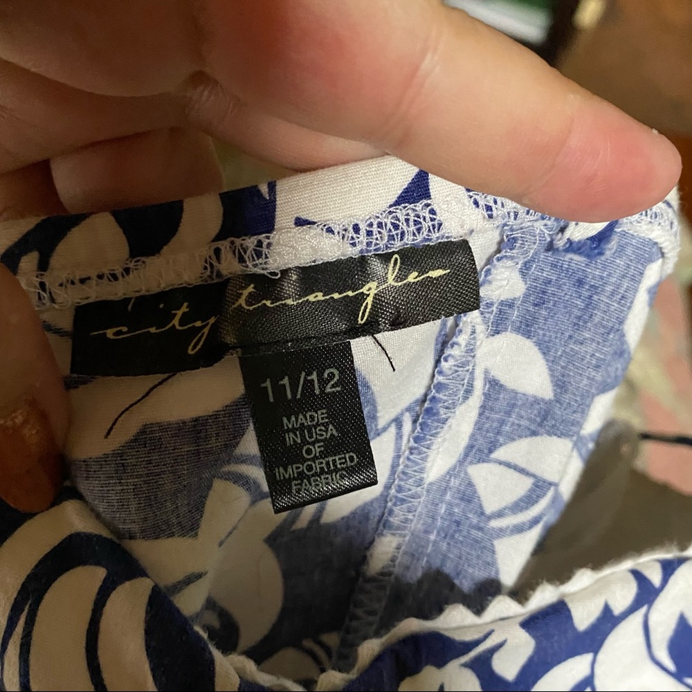 City Triangles Floral Y2K  sundress SIZE 11/12 - Picture 2 of 7